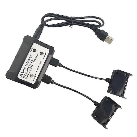 2026 2IN1 Lipo Battery 2S 7.4V USB Balance Charger for MJX Bugs 3 Pro B3pro Drone