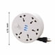 thumbnail image 5 of Regleta de viaje, cable de extensión de 2 m con 3 puertos USB y 5 tomas de corriente, enchufes compactos y amplios, ideal para habitación, trabajo y otros espacios., 5 of 6