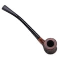 thumbnail image 1 of Pipa Bruyere, pipa para fumar marihuana con núcleo de hierro hecha a mano de 3 mm, pipa de madera de brezo de calidad profesional, 1 of 10