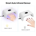 thumbnail image 3 of UV LED Curing Lamp Nail Lamp LED Display 4 Timers Nail Dryer Quick Drying for Nails Toes DIY Mainicure Tools, 3 of 7