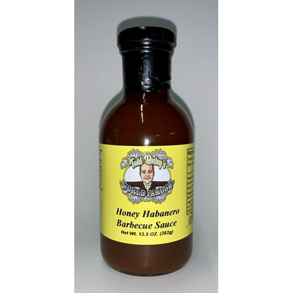 Todd Bosley's World Famous Honey Habanero Barbecue Sauce 13.5 Oz
