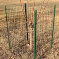 thumbnail image 6 of Black PVC Coated Welded Wire Fence 36IN x 50FT, 16 Gauge 2/3 Inch Mesh Heavy-Duty Vinyl Coated Metal Wire Fencing for Garden, Pet, Chicken & Rabbit Protection, 6 of 12