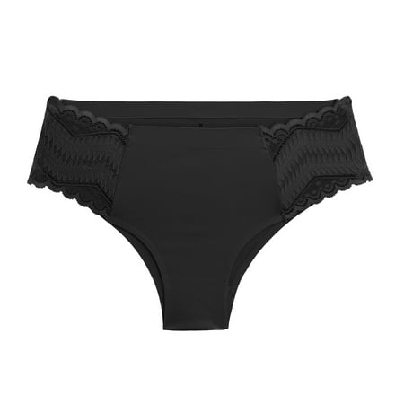 

Womens Panties Black Soft Panty M 1 Pack