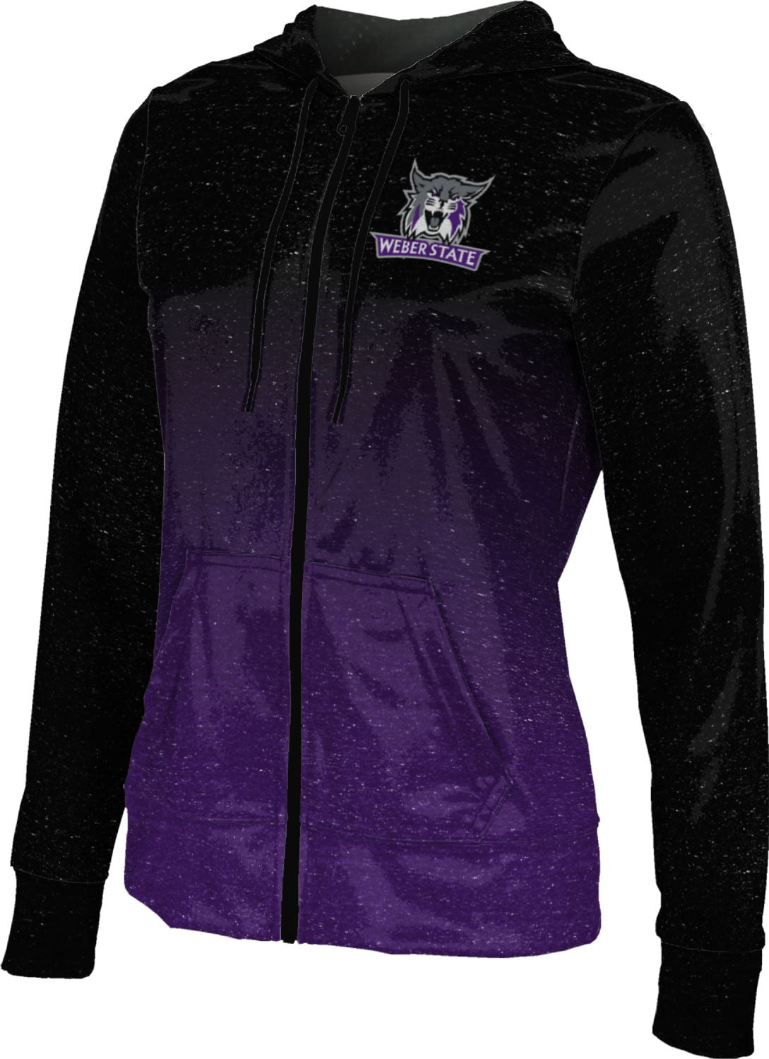 School Spirit Sweatshirt Ohio Wesleyan University College Girls' Zipper Hoodie Gameday