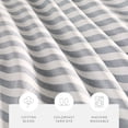 thumbnail image 3 of Cotton Blend Classic Stripe Shower Curtain, 3 of 6