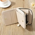 thumbnail image 5 of FTjfrsbc Fashion Women Wallet Short Coin Purse Mini Coin Card Money Holder (White), 5 of 7