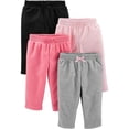 thumbnail image 1 of Pantalones de forro polar Simple Joys de Carter's Baby Girls de 18 meses y 4 años, 1 of 5