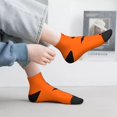 thumbnail image 2 of Fuzoiu Halloween Bats Print Adult Socks, Crew Moisture-wicking Socks, Unisex Cushion Crew Socks,Casual Sports Ankle Socks, 2 of 7