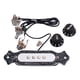 thumbnail image 1 of Pastilla de Guitarra de Bobina Simple Precableada Sunnimix Tono Negro, 1 of 8