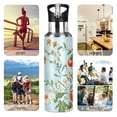 thumbnail image 7 of Yayeee 20oz Insulated Water Bottle Double Wall Stainless Steel with Flip Straw Lid, Colorful Tomatoes, 7 of 7