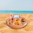 Bzdzmqm Inflatable Cooler, Round Inflatable Serving Bar, Inflatable Ice ...