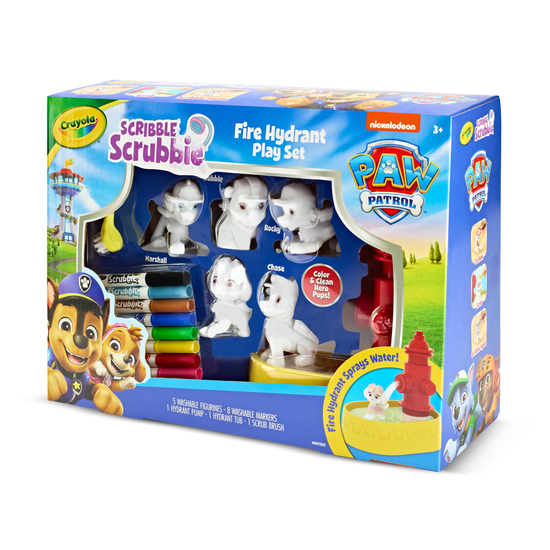 Crayola Scribble Scrubbies PAW Patrol Customizable Figurine Playset - Easter Basket Essential for Toddler Boys & Girls, Ages 3+