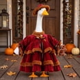 thumbnail image 6 of Qwtwty Porch Goose Clothes for 23 inch Cement Plastic Goose Statue, Farmhouses Goose Costume Outfit for Outdoor Yard Garden Decor, 6 of 6