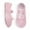 Pink, variant on Dynadans Ballet Shoes with Single-piece Leather Sole for Girls Toddlers
