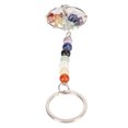 thumbnail image 1 of Fyearfly Llavero del árbol De La Vida, 7 Chakras Curativos De Cristal Sintético, Piedra Caída, Piedras Preciosas Naturales, Llavero De Coche, Llavero Curativo Reiki para Bolso, Mochila, 1 of 5