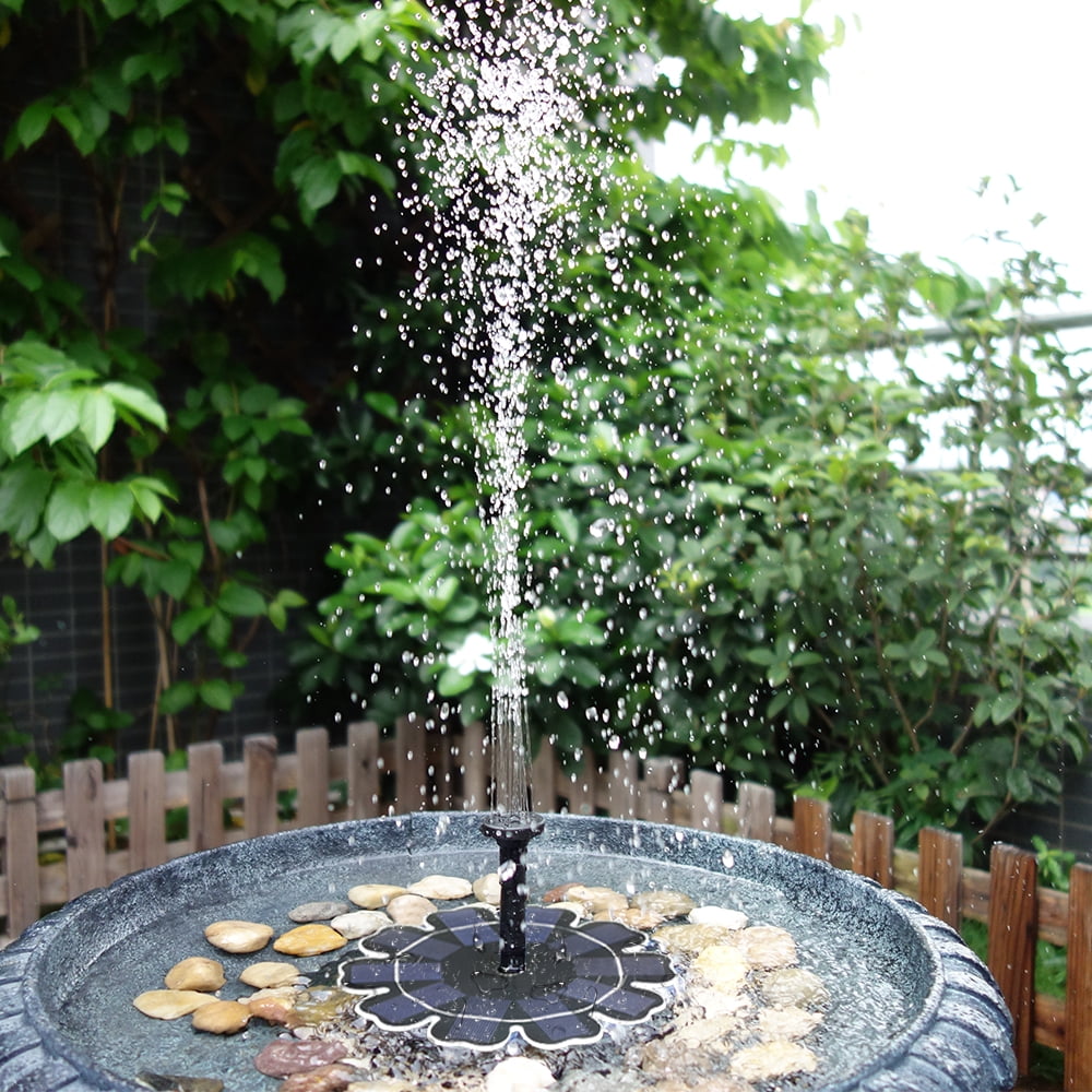 195mm/7.68&quot; Solar Power Fountain Flowershape Solar Panel
