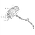 thumbnail image 4 of 2LED sign signal light 12/24V light universal for trucks (5PCS), 4 of 5