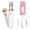 White-a, variant on Pro 3.0 Women Face Epilator - Painless Facial Hair Remover for Eyebrows, Lip, and Chin - Waterproof Cordless Hair Removal for Arms & Underarms (Pink)