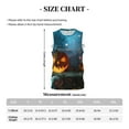thumbnail image 4 of Sikiie Spooky Halloween Basketball Jersey Reversible Men's Mesh Athletic Sports Shirts Training Practice S-4XLX-Large, 4 of 6