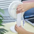 thumbnail image 6 of UttpKLBx Usb Air Conditioner Foldable Portable Personal Fan USB Mini Fan With 3-Speed Battery Fan Rechargeable, for Home Office Travel (A), 6 of 7