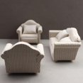 thumbnail image 4 of 3 Pcs Couch Sofa Miniature Couch Model Dolls House Furniture Couch Miniature Sofa Model Miniature Sofa Pillow, 4 of 4