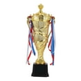 thumbnail image 2 of Children Adults Trophy Award Trophy Cup Delicate Mini Trophy Cup for Party Favors Sports Championships Award Ceremonies Rewards Basketball Height 32cm, 2 of 8