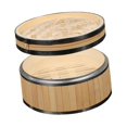 thumbnail image 5 of deevoka Bamboo Steamer Basket Dumpling Steamer Cooking Round Small for Asian Food Sum & Single Layer, 5 of 9