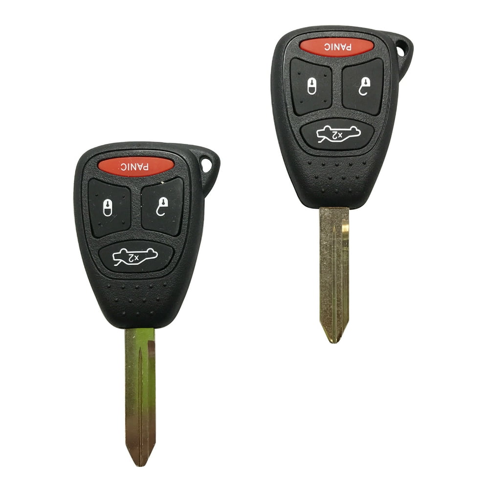 2 Replacement for Chrysler 20062010 PT Cruiser Remote Car Key Fob