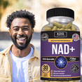 thumbnail image 5 of Kaya Naturals NAD+ Supplement with Trans-Resveratrol & Quercetin, Cellular Energy Support, Daily Wellness & Vitality, 30 Capsules, 5 of 9