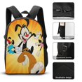 thumbnail image 3 of Animaniacs Backpack Three Piece Essentials 17 Inch Bag Lunch Tote Pen Case, 3 of 5
