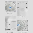 thumbnail image 3 of BT Speaker Shell Style, 3 in 1 Portable Shell BT Speaker with Colorful Night Light, White Noise Sound Machine, Mood Lamp Sleep Sound Machine for Bedroom, 3 of 7
