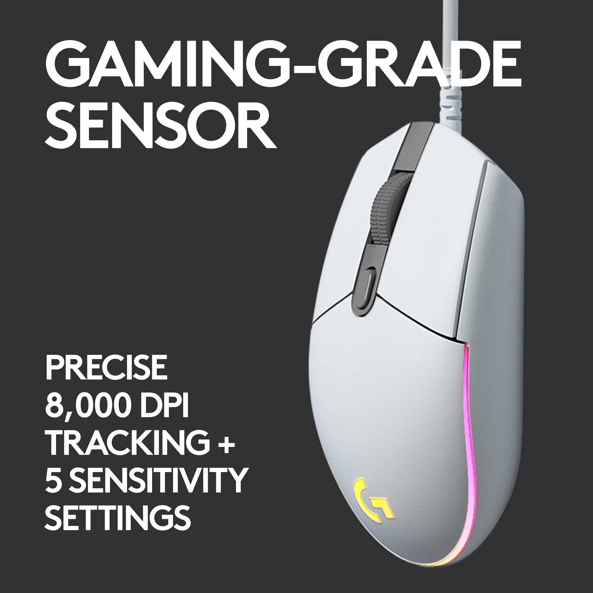 Logitech G203 LIGHTSYNC Wired Gaming Mouse photo 4