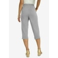 thumbnail image 2 of Jessica London Women's Plus Size Soft Ease Capri, 2 of 6