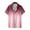 Red, variant on WREESH Men's Comfortable Button Down Shirts Fashion Printing Short Sleeve Turndown Collar Gradient Shirts Color Blocking Tops Purple