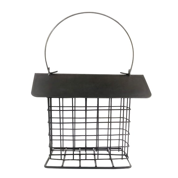 Metal Hanging Bird Feeder - Mesh Design, Rust-Resistant, Easy Hang - for Wild Birds, Garden/Patio, Airy & Fresh Food Storage