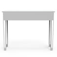 thumbnail image 5 of Dressing Table Mirrored  Console Table Silver Glass Makeup Vanity Desk Side Table for Living Room Bedroom, 5 of 11