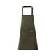 thumbnail image 2 of Delantal largo de algodón, impermeable, resistente al aceite, para cocinar, hornear, limpiar, con tirantes ajustables, unisex, para adultos., 2 of 6