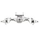 thumbnail image 1 of RC Front Axle, Heightening Widening RC Universal Axle, Silver For RC Car RC Toy ANGGREK Otros, 1 of 8