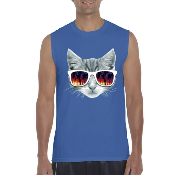 Artix - Men's Graphic T-Shirt Sleeveless - Kitty