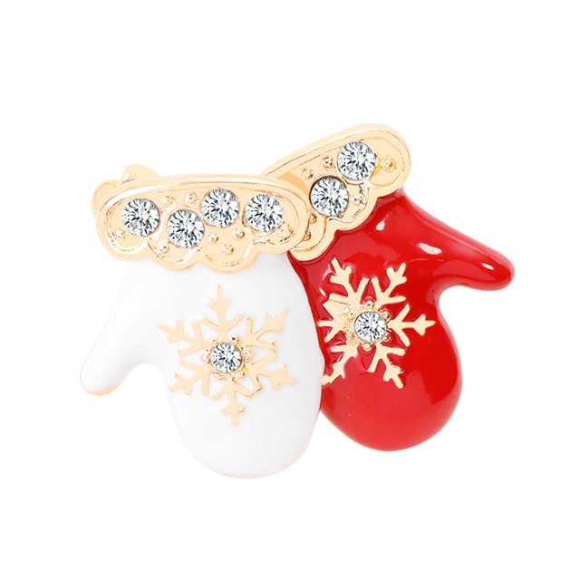 Broche de Navidad, calcetín de Navidad, campana, caramelo, muñeco de nieve de Navidad, ramillete Wmkox8yii fajkfhkj4530