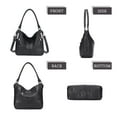 thumbnail image 7 of KL928 Purses for Women Shoulder Handbags Hobo Bags Tote Bag Women's Gifts (S-Charcoal Gray), 7 of 7