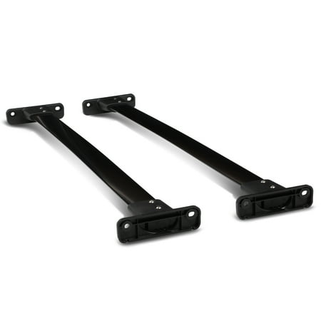 Nissan Pathfinder Flywheel for 05-12 nissan pathfinder pair of aluminum oe style roof rack top crossbars (black coated) 06 07 08 09 10 11 ()