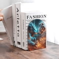 thumbnail image 6 of Easygdp Blue Dragon And White Tiger 2 Pcs Bookend Large Capacity Office Book Ends for Home Office Library School Study Decoration, 6 of 8