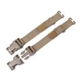 thumbnail image 3 of YOPTOP 4PCS Tier System – Molle Straps with Clips  Buckles – Compression Straps for Tactical Gear,khaki, 3 of 7