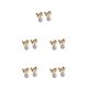 thumbnail image 1 of Guardurnaity 1 Pair Women Ear Stud Alloy Earrings Rhinestone Ear Wedding Studs Decoration Mini Drop Cute Teen Party Ladies Jewelry Type2 NO2, 1 of 6