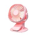 thumbnail image 4 of Mini ventilador portátil con clip 3 velocidades 1200 mAh pequeño clip en ventilador de escritorio para interior y exterior Hugtrwg Para estrenar, 4 of 6