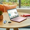 thumbnail image 6 of New HP Laptop,14" HD Display , Intel Celeron N4120, 8GB RAM,64GB eMMC,1 Year Office 365, Webcam, HDMI, WiFi, Windows 11 Home, Pink, 6 of 6