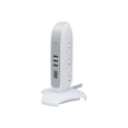 thumbnail image 1 of 5-OUTLET SURGE PROTECTOR TOWER WHT, 1 of 6