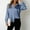 Fall tops for women 3/4 sleeve-Navy, variant on Fall !The Cozy Rose Long Sleeve Shirts for Women Plus Size Women's Casual Comfortable Long Sleeved ButtonTop Blouse Black M