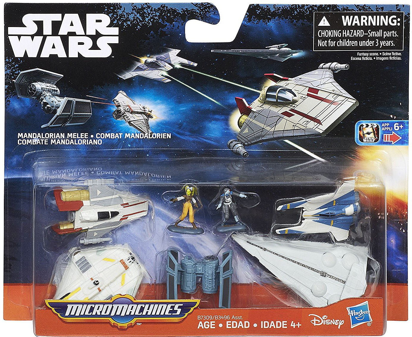 Ages 4+ Star Wars The Force Awakens Micro Machines SET OF FOUR 